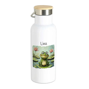 Kinder Trinkflasche Froschteichzauber - Druckerino