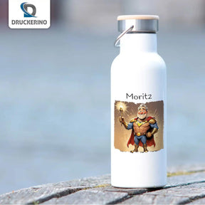 Kinder Trinkflasche Goldritter - Druckerino