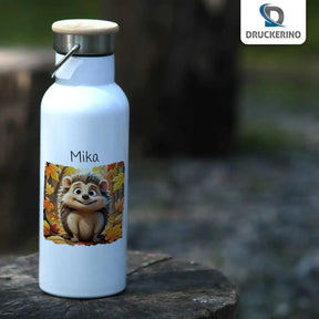 Kinder Trinkflasche Igel - Druckerino
