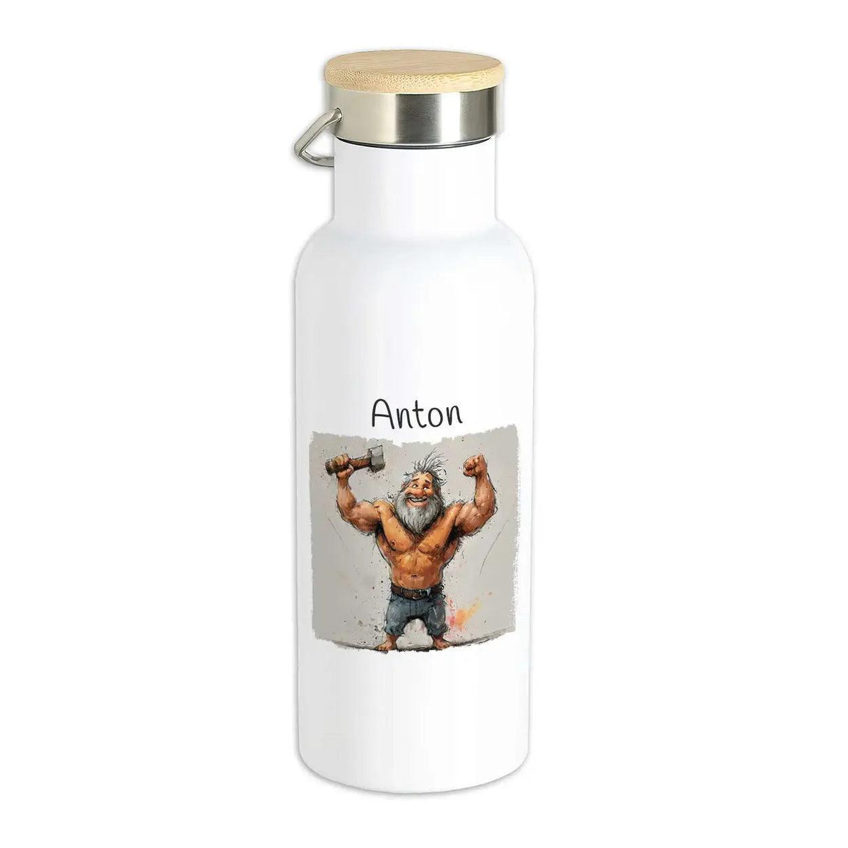 Kinder Trinkflasche Kraftprotz-Held - Druckerino