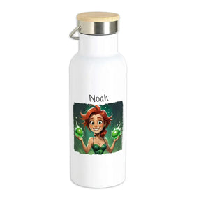 Kinder Trinkflasche Kristallmagierin - Druckerino
