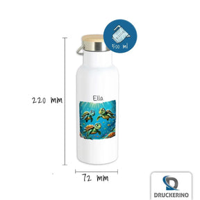 Kinder Trinkflasche Ozeanfreunde - Druckerino