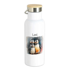 Kinder Trinkflasche Pinguin-Freunde - Druckerino
