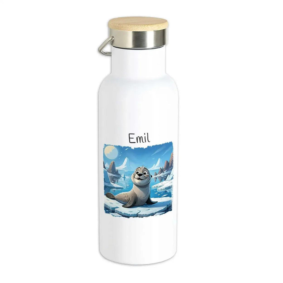 Kinder Trinkflasche Polarabenteuer - Druckerino