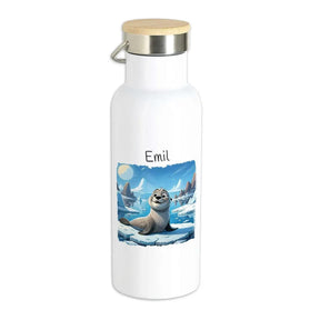 Kinder Trinkflasche Polarabenteuer - Druckerino