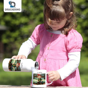 Kinder Trinkflasche Schlummerzwerg - Druckerino