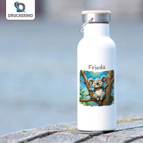 Kinder Trinkflasche Waldtier Abenteuer - Druckerino
