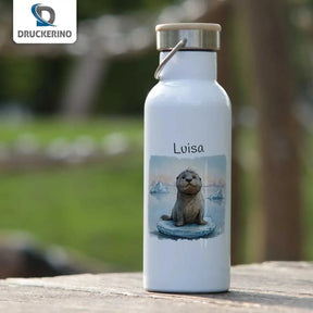 Kinder Trinkflasche Wasserspaß Otter - Druckerino