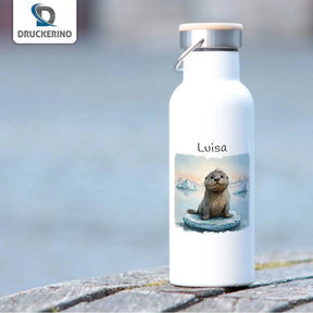 Kinder Trinkflasche Wasserspaß Otter - Druckerino