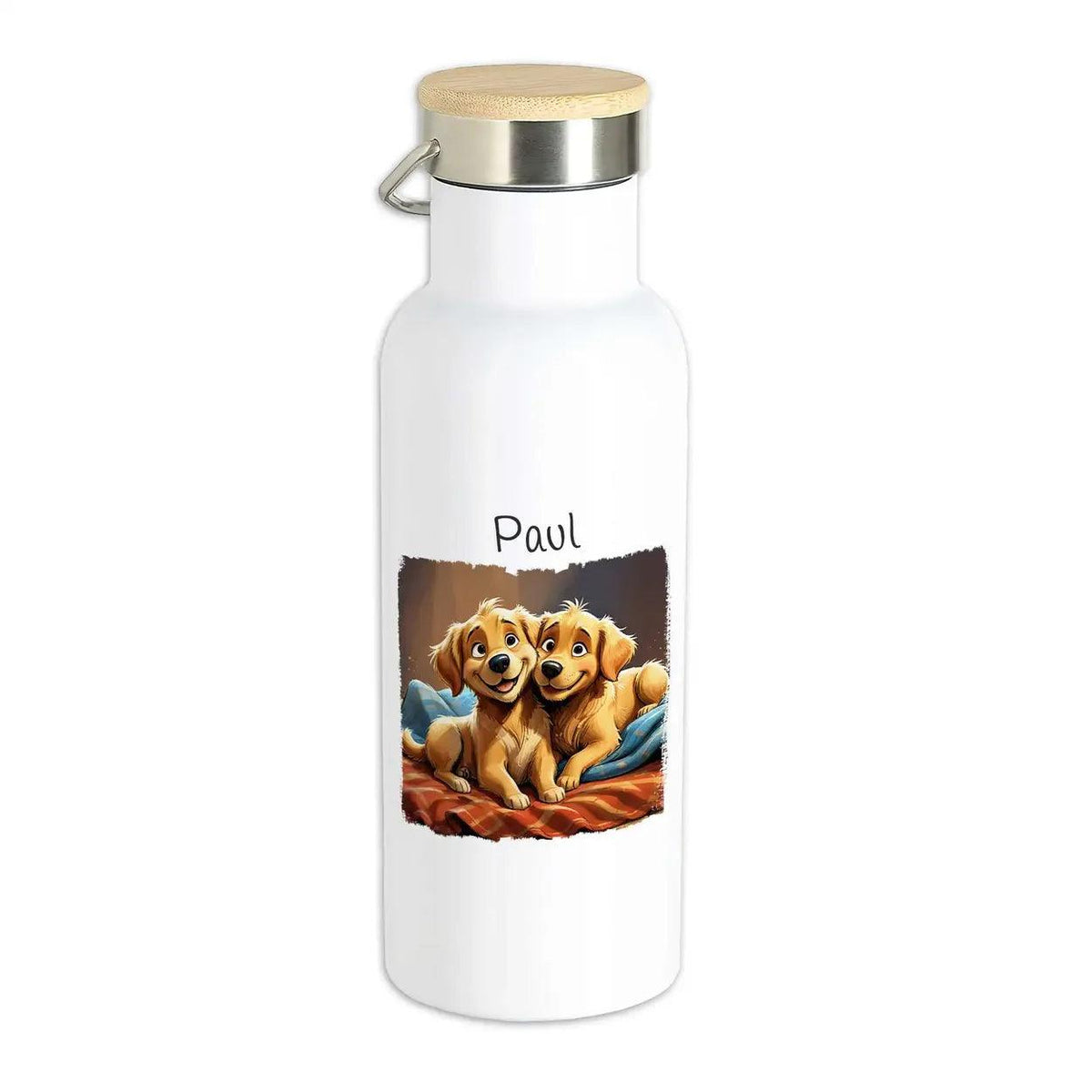 Kinder Trinkflasche Welpenfreunde - Druckerino