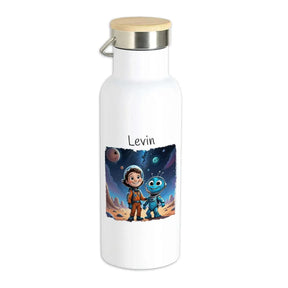 Kinder Trinkflasche Weltraumabenteurer - Druckerino