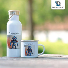 Kinder Trinkflasche Weltraumhelden - Druckerino