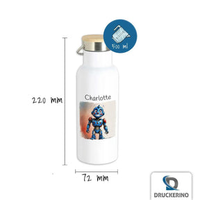 Kinder Trinkflasche Weltraumhelden - Druckerino