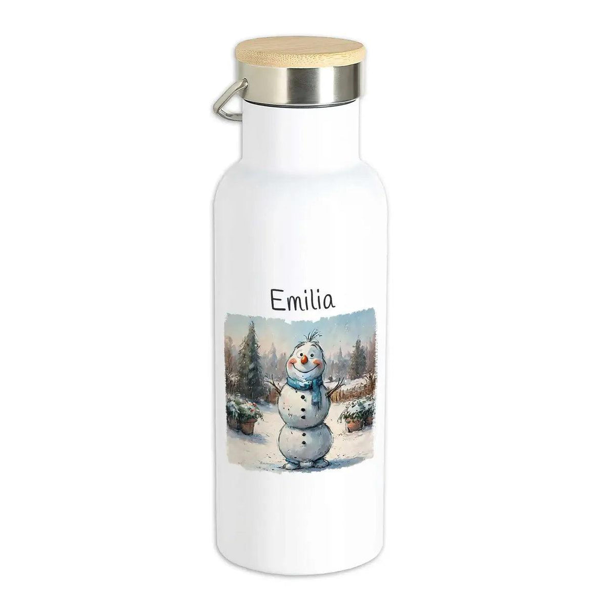Kinder Trinkflasche Winterfreunde - Druckerino