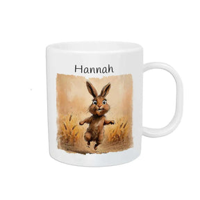 Kindertasse mit Namen | Hoppelfreund - Druckerino