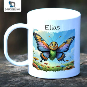 Kindertasse mit Namen | Wunderflügel | 320ml - Druckerino