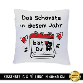Kissen - Das Schönste in diesem Jahr bist Du! - Druckerino
