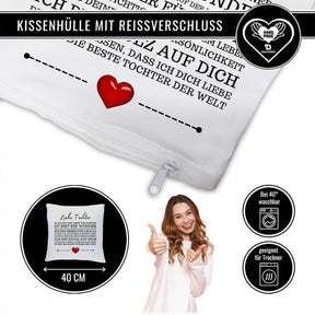 Kissen - Liebe Tochter - Druckerino
