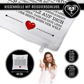 Kissen - Lieber Sohn - Druckerino