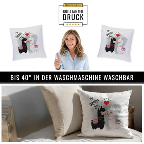 Kissen - No Drama Lama - Druckerino