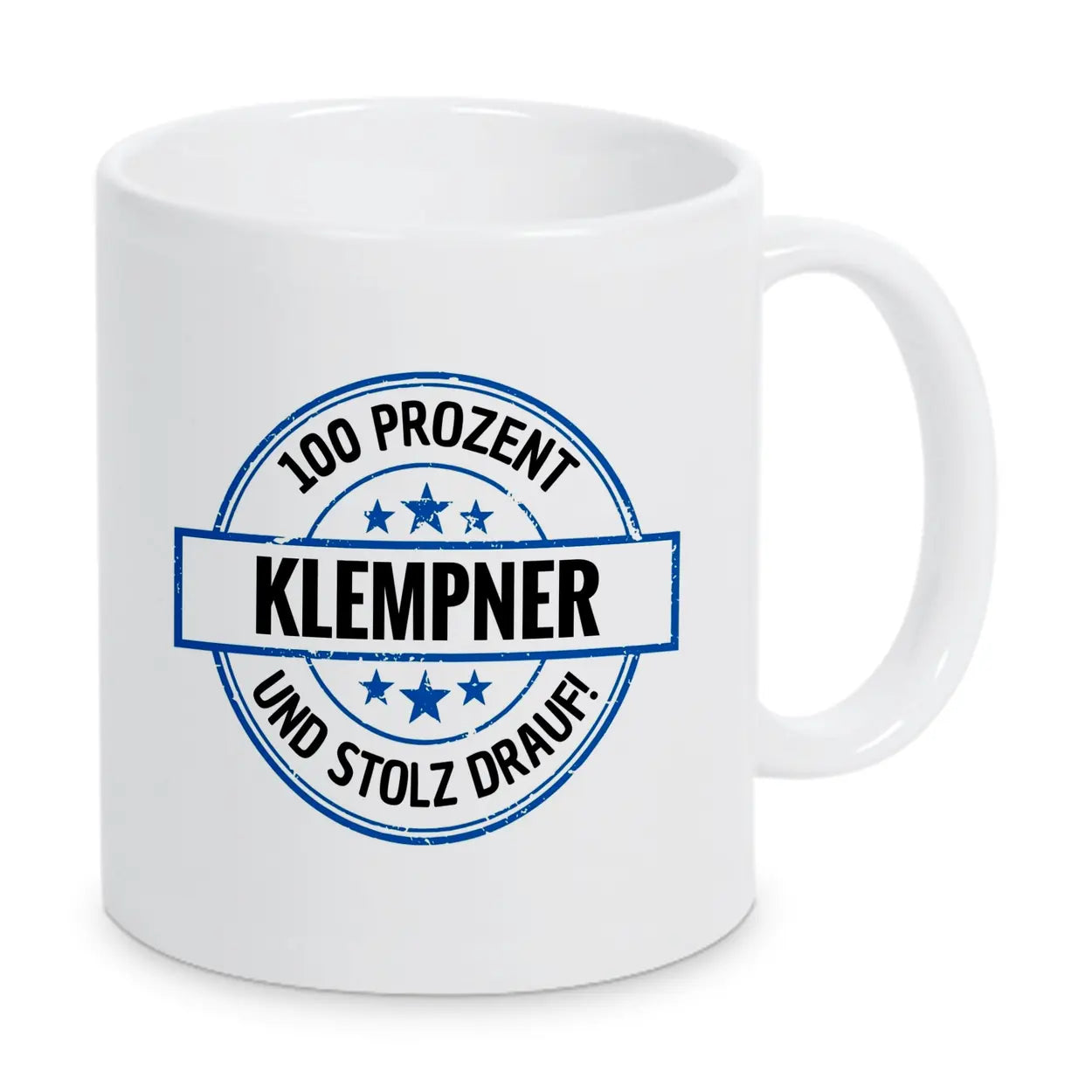 Klempner 100 Prozent Tasse - Druckerino