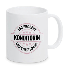 Konditorin 100 Prozent Tasse - Druckerino
