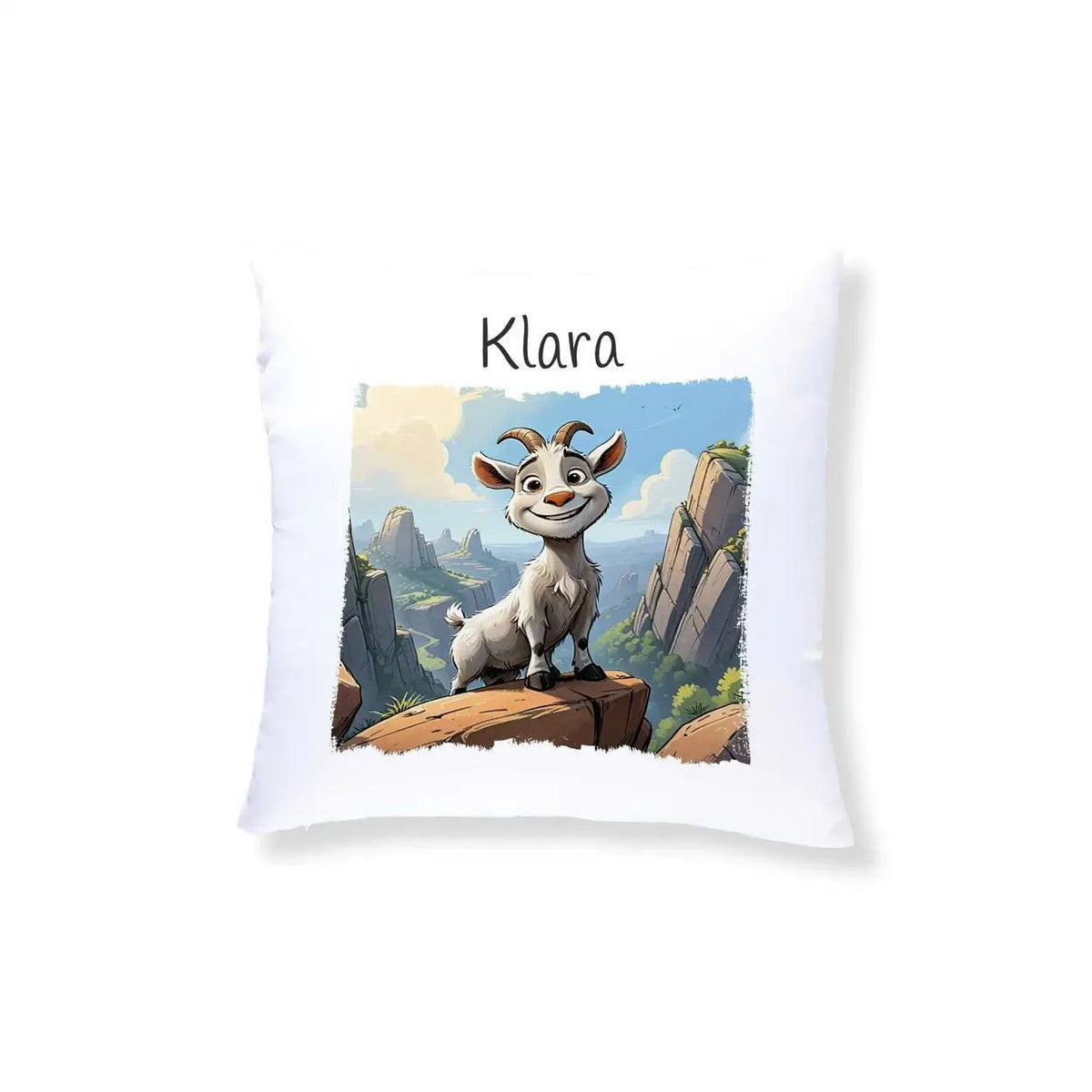 Kuschelkissen Kinder | Abenteuerberg 40x40 cm - Druckerino