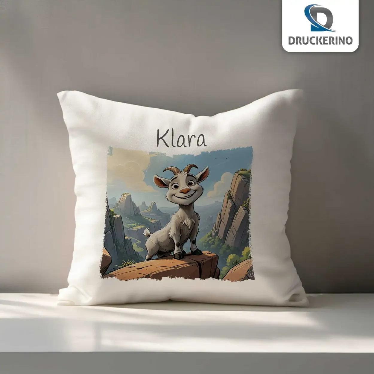 Kuschelkissen Kinder | Abenteuerberg 40x40 cm - Druckerino