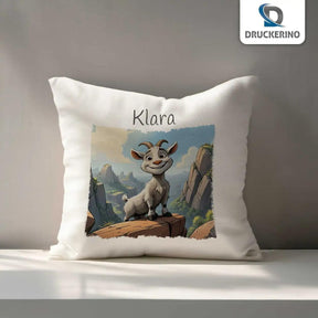 Kuschelkissen Kinder | Abenteuerberg 40x40 cm - Druckerino
