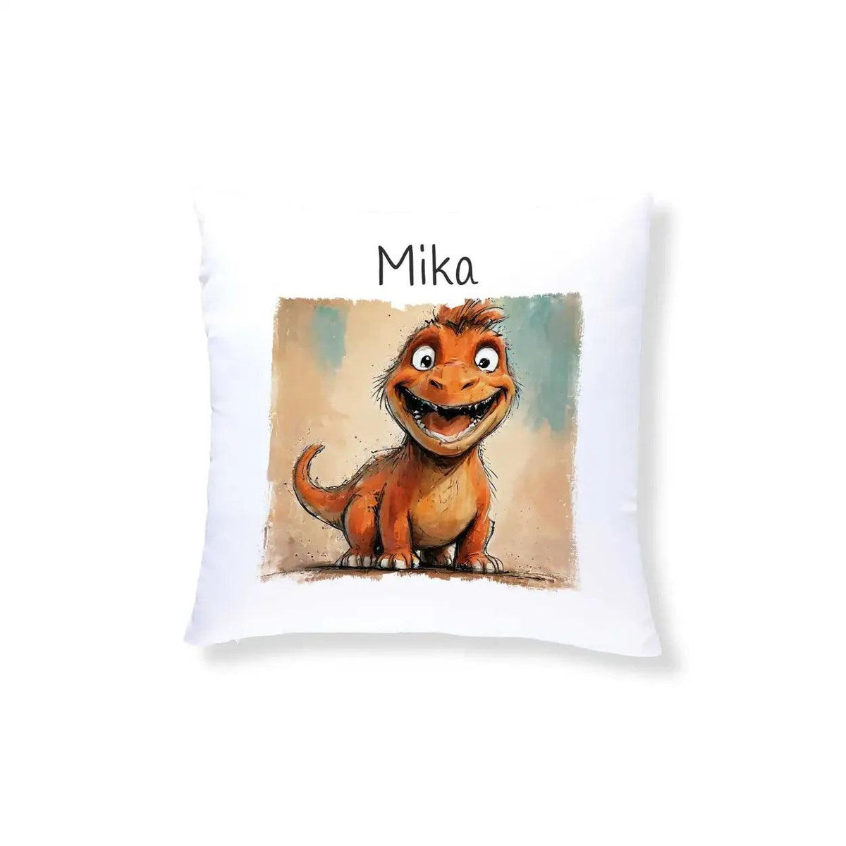 Kuschelkissen Kinder | Dinozauber 40x40 cm - Druckerino
