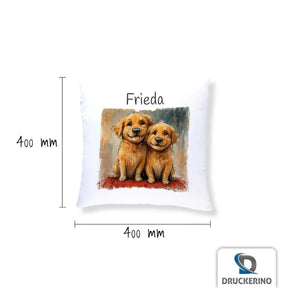 Kuschelkissen Kinder | Kuschelfreunde 40x40 cm - Druckerino