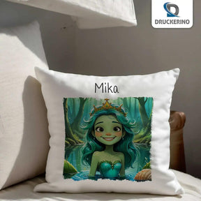 Kuschelkissen Kinder | Meerjungfrau 40x40 cm - Druckerino