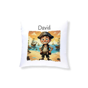 Kuschelkissen Kinder | Piratenabenteuer 40x40 cm - Druckerino