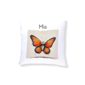 Kuschelkissen Kinder | Schmetterling 40x40 cm - Druckerino