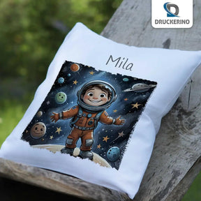 Kuschelkissen Kinder | Sternenabenteurer 40x40 cm - Druckerino