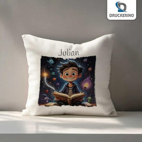 Kuschelkissen Kinder | Traumabenteurer 40x40 cm - Druckerino