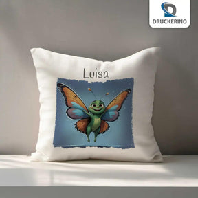 Kuschelkissen Kinder | Traumfalter 40x40 cm - Druckerino