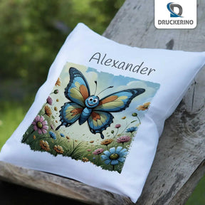 Kuschelkissen Kinder | Traumfalter 40x40 cm - Druckerino