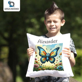 Kuschelkissen Kinder | Traumfalter 40x40 cm - Druckerino