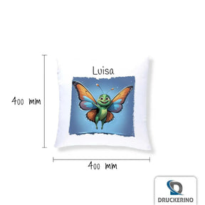 Kuschelkissen Kinder | Traumfalter 40x40 cm - Druckerino