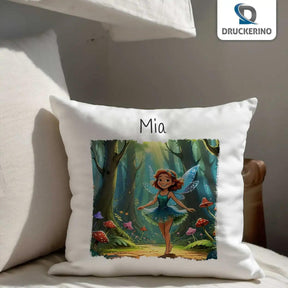 Kuschelkissen Kinder | Traumfänger Elfe 40x40 cm - Druckerino