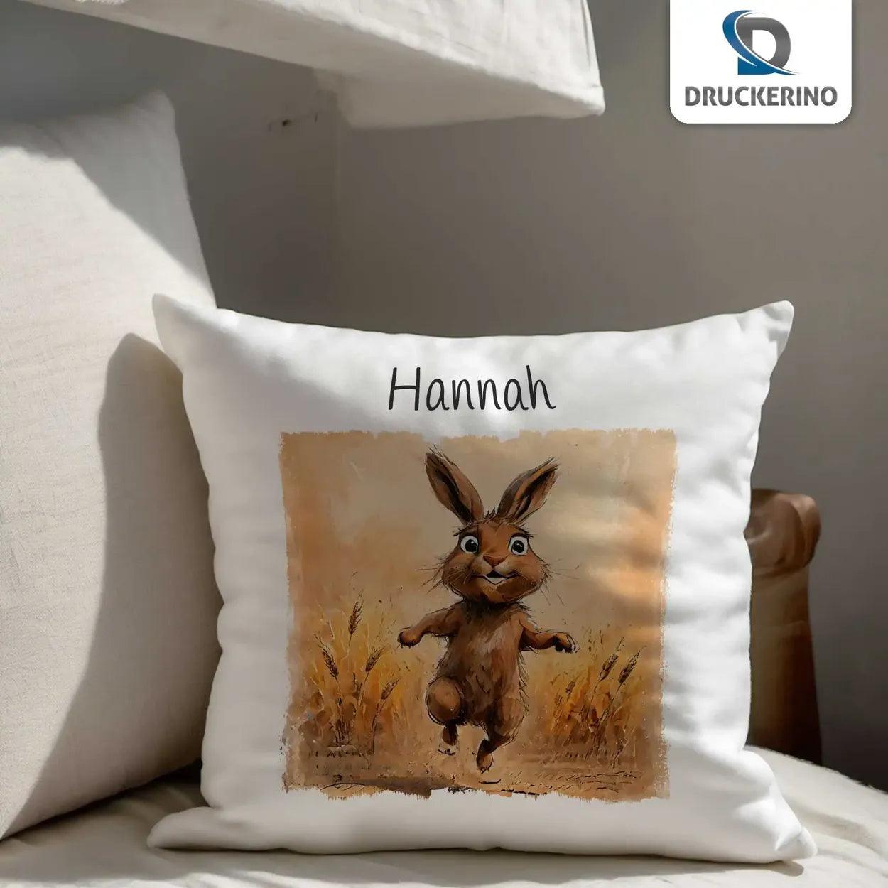 Kuschelkissen Kinder | Traumhüpfer 40x40 cm - Druckerino