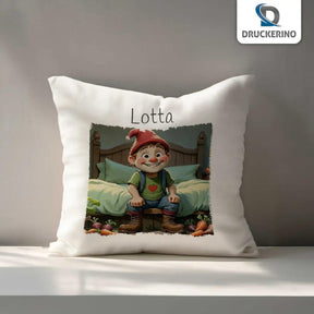 Kuschelkissen Kinder | Traumland-Abenteurer 40x40 cm - Druckerino