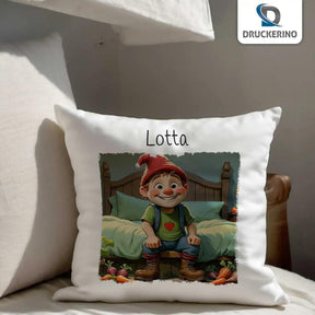 Kuschelkissen Kinder | Traumland-Abenteurer 40x40 cm - Druckerino