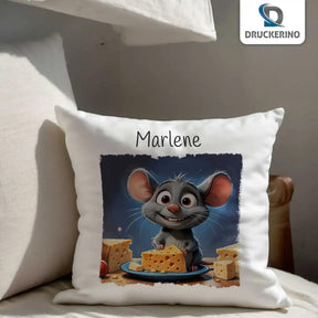 Kuschelkissen Kinder | Traummäuse 40x40 cm - Druckerino