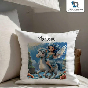Kuschelkissen Kinder | Traumreise 40x40 cm - Druckerino