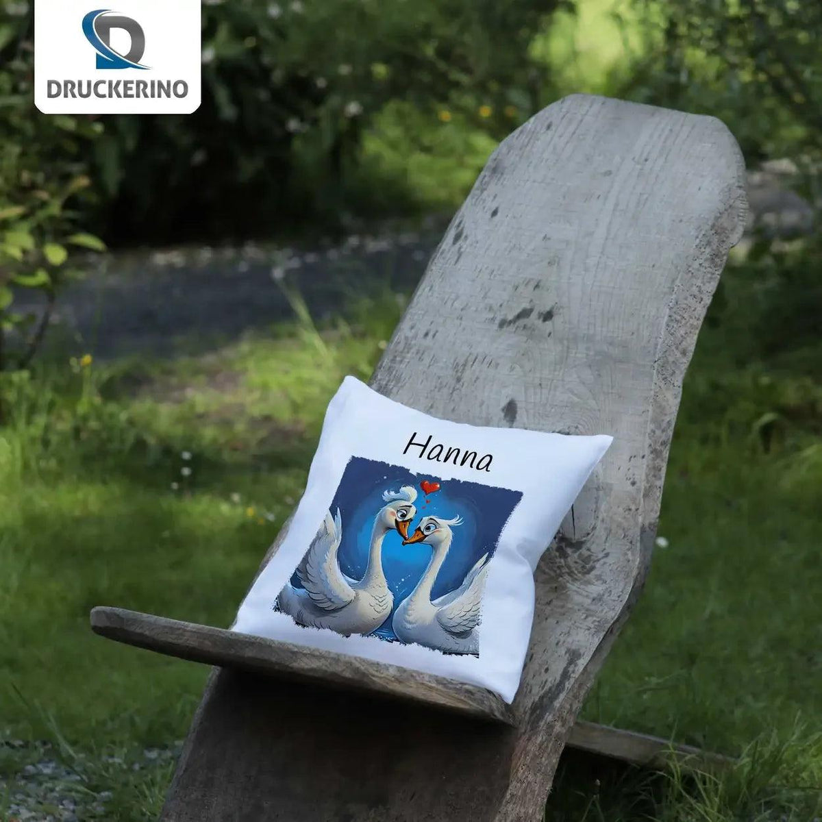 Kuschelkissen Kinder | Traumvogel 40x40 cm - Druckerino
