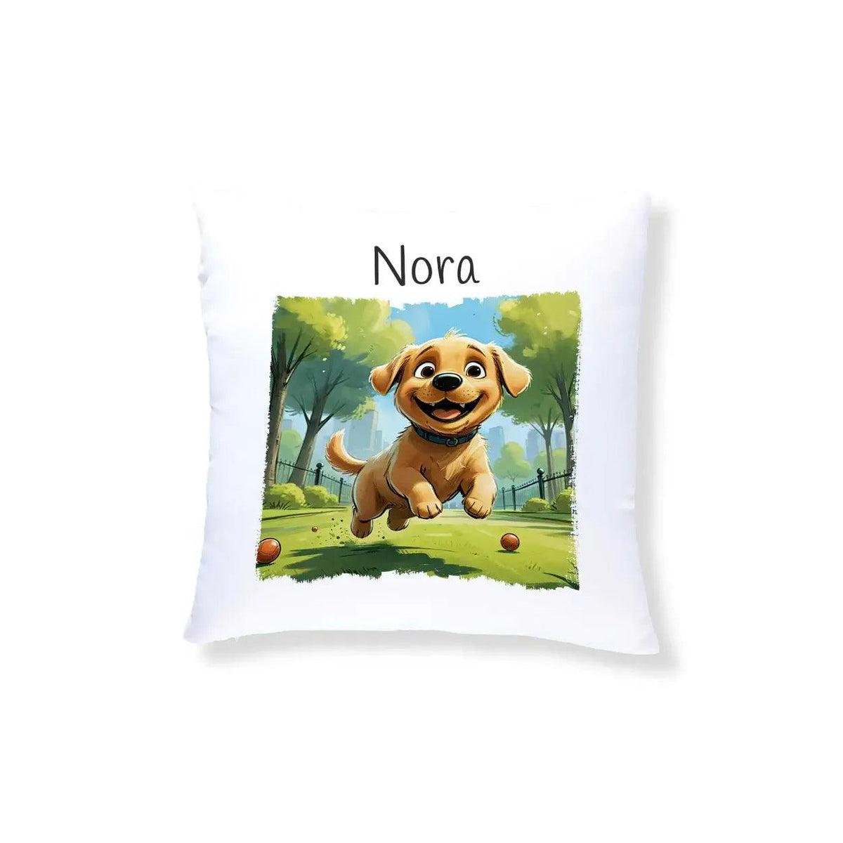 Kuschelkissen Kinder | Traumwelpe 40x40 cm - Druckerino