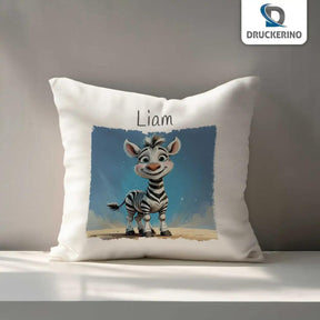 Kuschelkissen Kinder | Traumzebra 40x40 cm - Druckerino