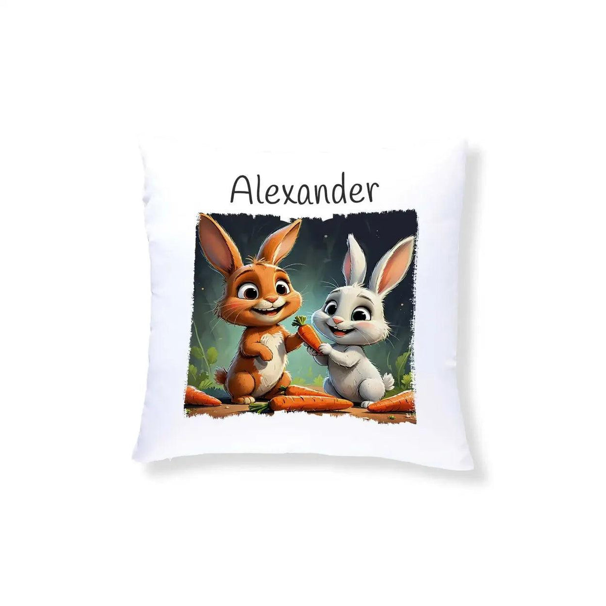 Kuschelkissen Kinder | Waldabenteuer 40x40 cm - Druckerino
